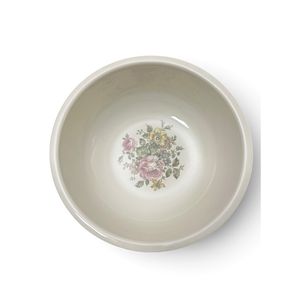 Vintage Homer Laughlin English Regency Round Salad Serving Bowl 9.5" G3357